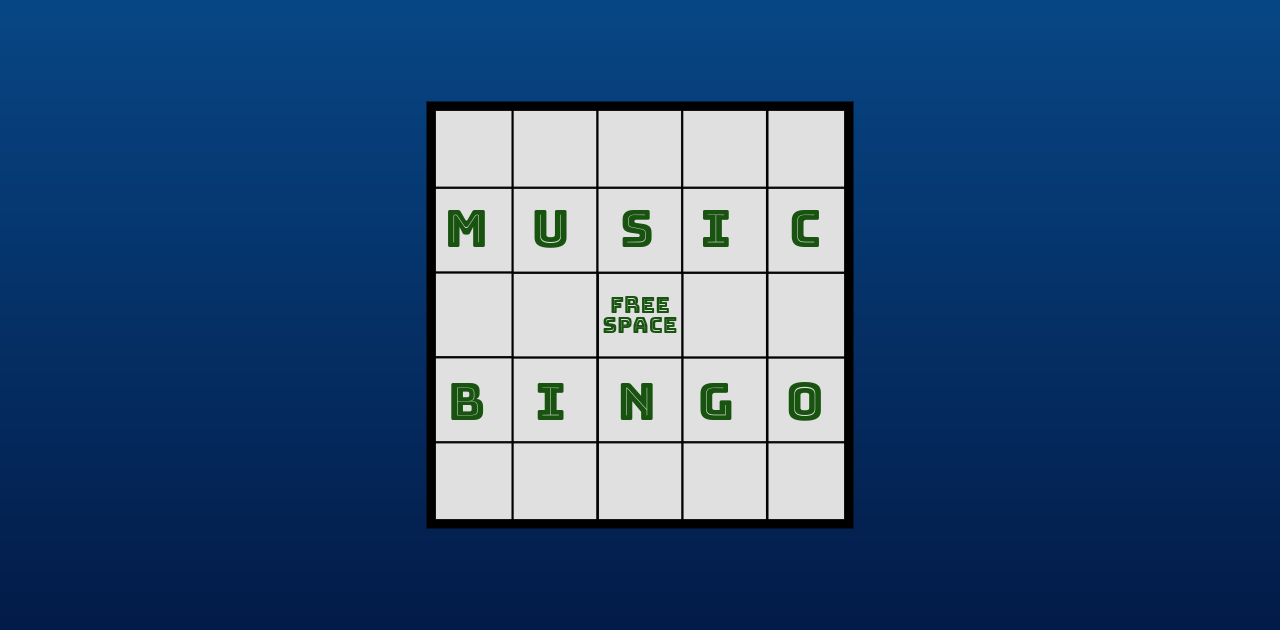 Music Bingo with the Norsegod
